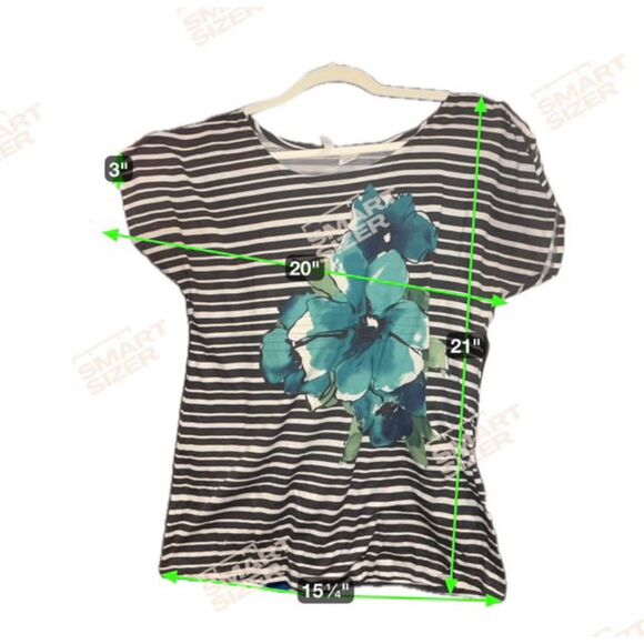 Size XS Full Tilt Striped Shirt - Picture 2 of 2